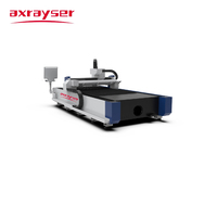 Machine de découpe laser à fibre AP6015 3kW à table unique, prix attractif, pour aluminium et métaux CNC