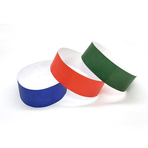 Pulsera de papel impermeable RFID con logotipo de impresión personalizado, pulseras Tyvek desechables con estampado en caliente, pulseras para entradas de fiesta, banda de identificación - Product Image 4