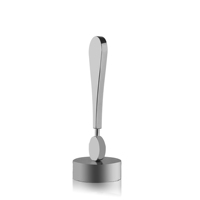 Trofeo Metálico Moderno Personalizado con Acabado de Espejo y Signo de Exclamación, con Impresión UV, Chapado en Oro, Premio Minimalista para Destacar Logros