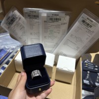 Nouvelle conception de bague de fiançailles en diamant IGI CVD HPHT, or blanc 18 carats, large bande pour homme, diamant rond cultivé en laboratoire