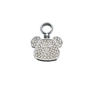 Porte-clés Little Bear en alliage de zinc incrusté de diamants, accessoires de luxe, décoration de sac pour femme raffinée - Product Image 5
