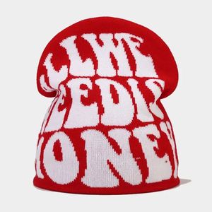 Gorro de Punto Unisex con Diseño OEM, Estampado Jacquard en Toda la Superficie, sin Puño, para Invierno, Gorro de Punto para Hombre, Otoño-Invierno Europeo - Product Image 3