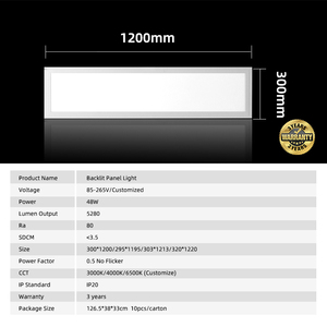 Đèn Trần <span class=keywords><strong>Led</strong></span> Bảng Vuông Điều Khiển Từ Xa Bộ Khuếch Tán 600X600 Rgb <span class=keywords><strong>2X4</strong></span> Đèn <span class=keywords><strong>Led</strong></span> Âm Trần 300*1200 - Product Image 3