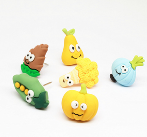 Trang Trí Đinh Ngón Tay Hình Trái Cây, Đinh Ngón Tay Cái Sáng Tạo Lạ Mắt Cho Tường Ảnh Bằng Cách Sử Dụng (50 Cái) - Product Image 1