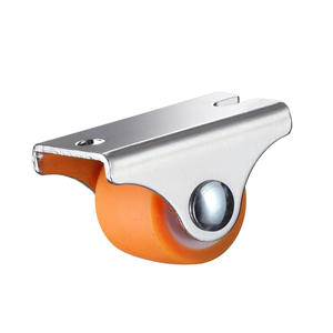 Roulettes rigides en caoutchouc silencieuses avec frein, capacité de charge de 30 kg, design moderne pour meubles de salon et de cuisine - Product Image 2