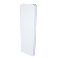 Hitree pas cher HDPE portable personnalisé blanc banc chaise extérieur en plastique salle à manger mariage jardin pique-nique chaise