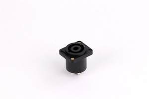 Connecteur femelle Speakon carré en métal 4P, audio <span class=keywords><strong>3</strong></span> 4 <span class=keywords><strong>5</strong></span> 6 7 broches, connecteur <span class=keywords><strong>XLR</strong></span> pour châssis, connecteur de câble pour montage sur panneau PCB - Product Image 4