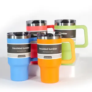 Bền thép không gỉ du lịch Mug cách nhiệt chân không Flask phích chai On-The-Go Cốc Cốc thể thao Amazon Hot back-to-Trường