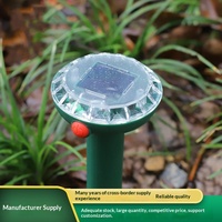 Nouvel Arrivage Répulsif Solaire Anti-Serpents et Rongeurs à Ondes Vibrantes pour Extérieur