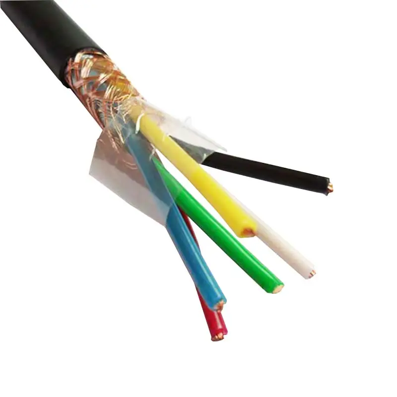 High Low Voltage Control Cables Cable Assembly 450/750V Electrical Wires Signal High Temperature Push Pull Control Cable