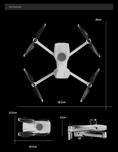 T8gps ba trục Pan-Tilt người mới bắt đầu bay không người lái tiếp sức bản đồ vành đai truyền trở lại HD bay không người lái với 2.7K điều khiển có thể gập lại động cơ không chổi than - Product Image 5