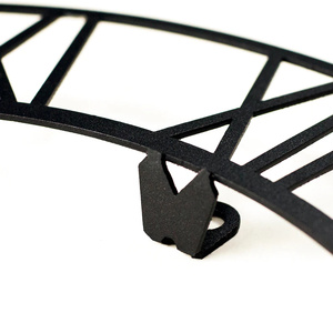 Orologio da Parete in Metallo Silenzioso con Arte Islamica 'La Danza dei Derivisti', Decorazione Meditativa Sufi - Product Image 2