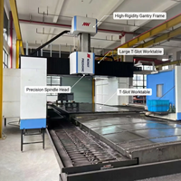 Centre d'usinage à portique fixe CNC NEWAY PM d'occasion, fraiseuse à portique robuste avec vérin carré