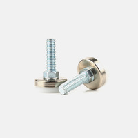 Pieds de meubles réglables en acier inoxydable sur mesure pour la vente en gros, 1/4"-20, 5/16"-18, 3/8"-16, 1/2"-13, niveleurs rivetés pour atelier