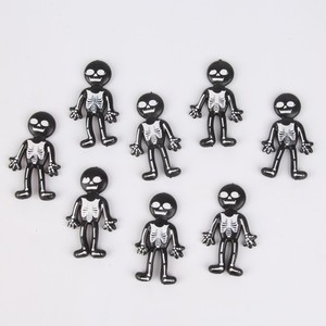Nouveauté 2025 – Jouets squelettes Halloween noirs extensibles et moelleux pour cadeaux de fête et remplisseurs de sacs surprises - Product Image 5
