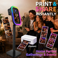 Cabina de Fotos DSLR para iPad con Nueva Tecnología, Compatible con Tablets de 11/12.9 Pulgadas, Carcasa Portátil para Selfies