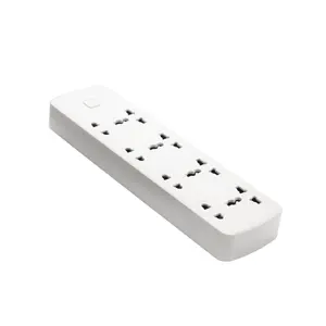 AKKO STAR Bộ Phận Nhựa ABC Toàn Bộ Dây Đồng 1 Chấu 4 Chiều 1 Chấu + 3 Chấu 3M Ổ Cắm Công Tắc Thông Dụng Kiểu Anh - Product Image 1