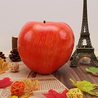 Kunstmatige fruit, levensechte kunstmatige schuimappels van hoge kwaliteit, grote appel voor Halloween, Kerstmis, feest, bruiloft, vakantiedecoratie