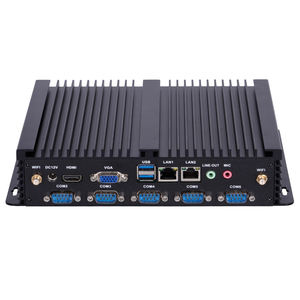 ELSKY Venta caliente sin ventilador <span class=keywords><strong>de</strong></span> bajo consumo <span class=keywords><strong>de</strong></span> energía mini pc Ubuntu <span class=keywords><strong>IPC</strong></span> J4125 CPU mini ITX placa base 12V5A industrial j4125 mini pc - Product Image 2