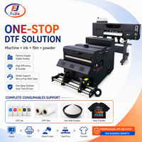 Imprimante DTF A1 avec 2 têtes Epson I3200 I1600 XP600 et secoueur de poudre pour l'impression de t-shirts et de vêtements