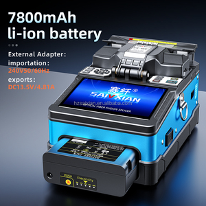 FTTH sợi quang hàn 7 giây nối máy sợi quang Fusion splicer FS-60F sử dụng cho công cụ mạng cho SM sợi cáp - Product Image 4