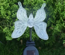 New Landscape Community Villa Lawn Decoration Outdoor Waterproof LED Bird Butterfly Dragonfly Solar Garden Light