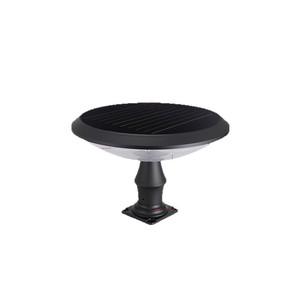 Lámpara solar de exterior con forma de pilar lunar, de aluminio, con LED, para jardín, patio, hogar y parque. - Product Image 5