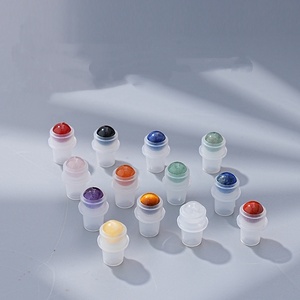 Venta Directa de Fábrica, Rodillo Facial de Jade de 5ml 10ml, Rodillo de Color Degradado, Rodillo de Cristal Natural, Varios Colores Disponibles - Product Image 6