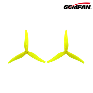 Gemfan Hot Bán 5 Inch Ánh Sáng Nhựa Đạo Cụ FPV Drone Cánh Quạt Sl 5125 PC <span class=keywords><strong>3</strong></span> Lưỡi 1.5Mm Cho FPV Racing Phụ Kiện - Product Image 2
