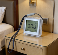 Détecteur de monoxyde de carbone portable rechargeable USB Airsense C601 avec alarme, écran LCD, affichage de la température et de l'humidité, équipement de mesure du CO