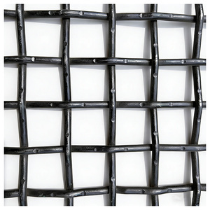 Maille métallique résistante à l'usure, maille ondulée en relief, maille filtrante pour sable et gravier, maille filtrante industrielle, maille vibrante pour agrégats - Product Image 2