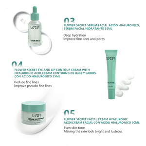 Flower Secret - Crema Facial Blanqueadora con Retinol, Vitamina C, Vitamina E, Colágeno de Caracol, Ácido Hialurónico, Té Verde, Cúrcuma y Oro Puro 24k - Product Image 5