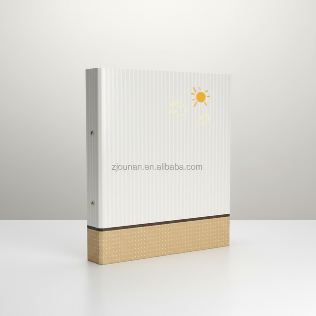 Wholesale Student Organizing 3-Hole 3Holes Folder Ring Binder Cardboard Filing Product for Exam Papers Storage Loose-Leaf