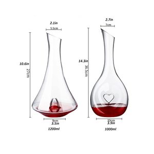 Aérateur de décanteur de <span class=keywords><strong>vin</strong></span> et de <span class=keywords><strong>vin</strong></span> rouge créatif et personnalisé de luxe haut de gamme, diviseur de <span class=keywords><strong>vin</strong></span> en verre de cristal européen domestique - Product Image 6
