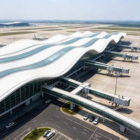 Sistema de Soporte de Acero Integrado para Complejos de Servicios Aeroportuarios, Edificios con Estructura de Acero de Forma Especial