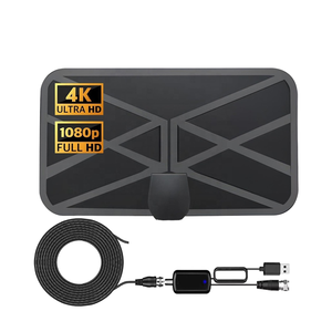 Antenne TV numérique intérieure HD HDTV Annxxin TV-02 avec amplification de signal 4K 8K, plage de fréquences 470-860 MHz - Product Image 1