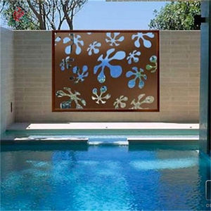 เหล็กสวนแผงหน้าจอเหล็ก Corten เหล็กแบ่งห้อง - Product Image 4