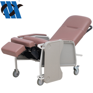 BDEC601 <span class=keywords><strong>para</strong></span> ancianos de Hospital usados <span class=keywords><strong>para</strong></span> dormir <span class=keywords><strong>paciente</strong></span> Manual plegable ajustable con mesa de cena sillas geriátricas - Product Image 2