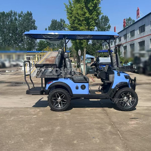 Large Capacity 4 Seater Electric Golf Cart <b>72V</b> Lithium <b>Battery</b> Smooth Operation Low Maintenance Golf Cart for Public Scenic Spot - Product Image 4