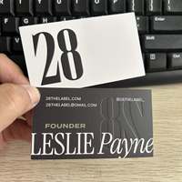 Venta al por mayor de logotipo personalizado impresión tarjetas de agradecimiento tarjetas de visita de lujo en relieve tarjetas de regalo de agradecimiento