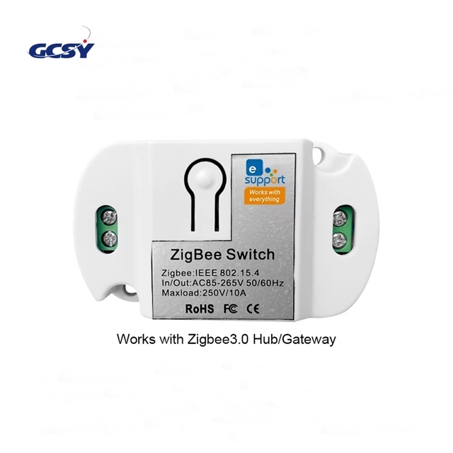 New Smart Wireless Remote Switch Zigbee Smart Home Automation Remote Control Switch Relay Zigbee Switch/Alexa /EWelink