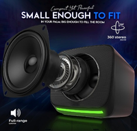 Haut-parleur de jeu portable mini DC RGB 2.0, alimenté par USB, idéal pour les joueurs – Vente chaude directe usine