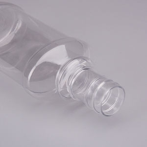 Botella de Enjuague Bucal de Plástico Transparente PET de 150 ml (5 oz) con Forma Plana, Tapa de Rosca 28/425 y Vaso Medidor para Viajes, Cuidado Bucal - Product Image 4