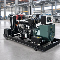 Generator Diesel Industri Rangka Terbuka 30kw Mesin Lister Grosir Pabrik Alternator Tembaga 100% Otomatis untuk Pengoperasian Berkelanjutan Jangka Panjang