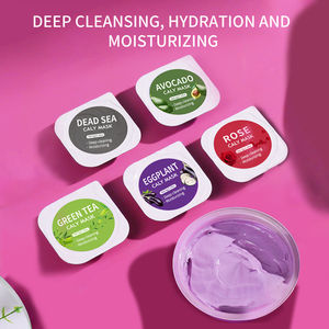 Nieuwkomers Natuurlijke Organische Moddermasker Olie Controle Diepe Reiniging Wegwerp <span class=keywords><strong>Capsules</strong></span> Groene Thee Rose Custom Logo Gezicht Klei Masker - Product Image 4