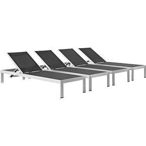 Aluminum Beach Chair Lightweight Portable Beach Sun Lounger Outdoor Customised Metal Frame Chaise <strong>Lounge</strong> - Product Image 2