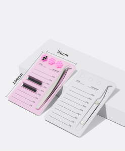 Paleta <span class=keywords><strong>de</strong></span> extensión <span class=keywords><strong>de</strong></span> pestañas magnéticas acrílicas <span class=keywords><strong>Pinzas</strong></span> <span class=keywords><strong>de</strong></span> pegamento <span class=keywords><strong>de</strong></span> inmersión para pestañas desmontables - Product Image 1