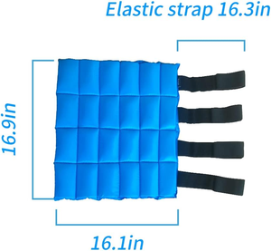 Botas de gel refrigerantes para caballos con bolsa de transporte para hólices, tobillos, rodillas y pezuñas, suministros de equino, terapia y cuidado. - Product Image 2