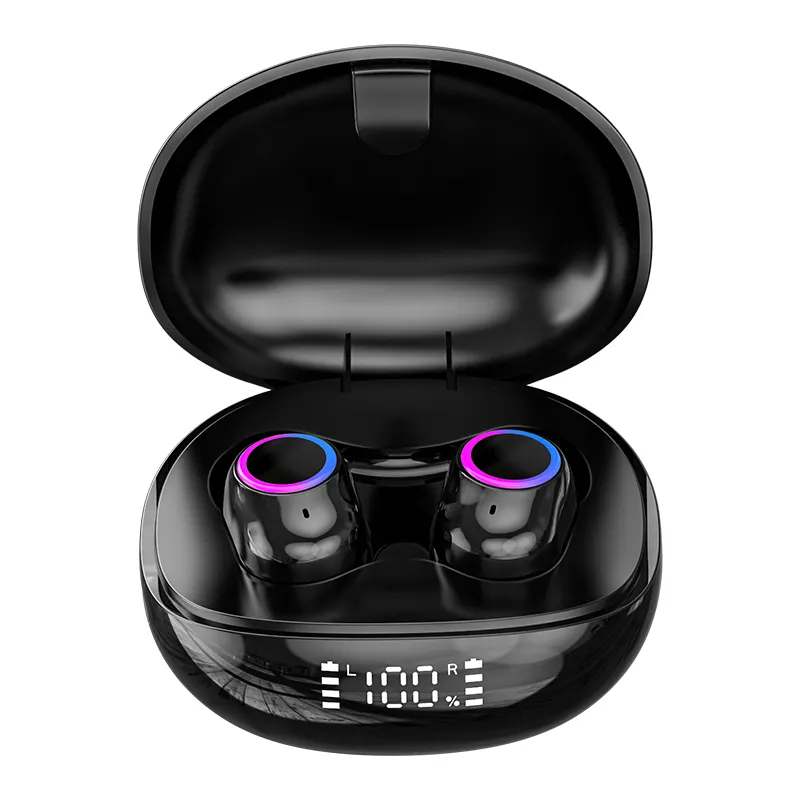 Earbud Elektronik 2022 TWS Mini Stereo, Headphone Game Earphone Nirkabel untuk Olahraga 5.2