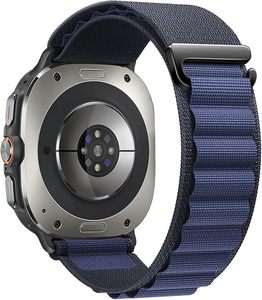 Adjustable Nylon <strong>Loop</strong> Strap for Samsung for Galaxy Watch 20mm/22mm Breathable Replacement Wristband Smartwatch Compatible - Product Image 2